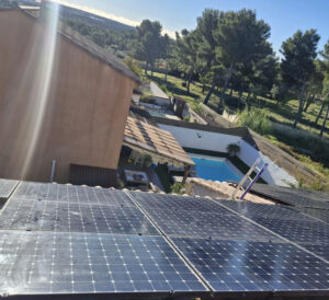panneaux photovoltaïques, chantiers, Enerjciel, Châteauneuf-les-Martigues