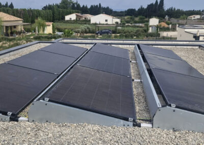 panneaux photovoltaïques, chantiers, Enerjciel, Châteauneuf-les-Martigues