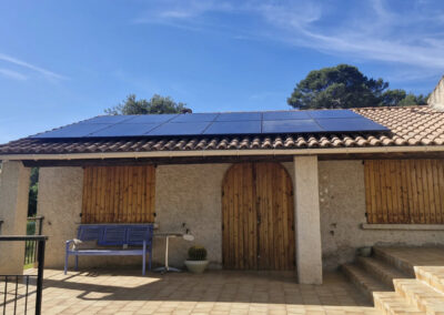 panneaux photovoltaïques, chantiers, Enerjciel, Châteauneuf-les-Martigues