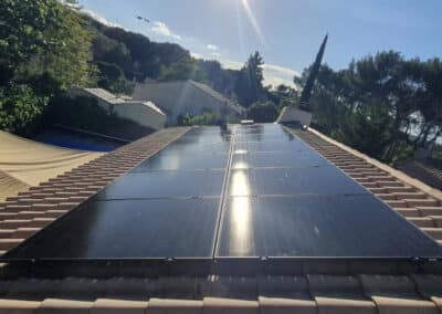 panneaux photovoltaïques, chantiers, Enerjciel, Châteauneuf-les-Martigues